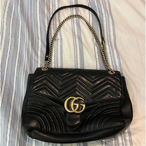 Selling my authentic Gucci Mormont bag in large size.